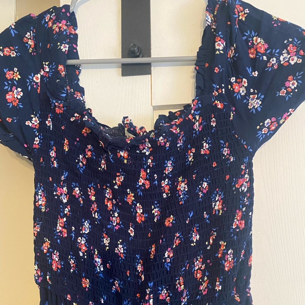 Francesca’s smocked top jumpsuit S